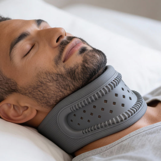 visastar MundFix Grau (neutral & dezent) – Ruhig schlafen. Mund geschlossen.